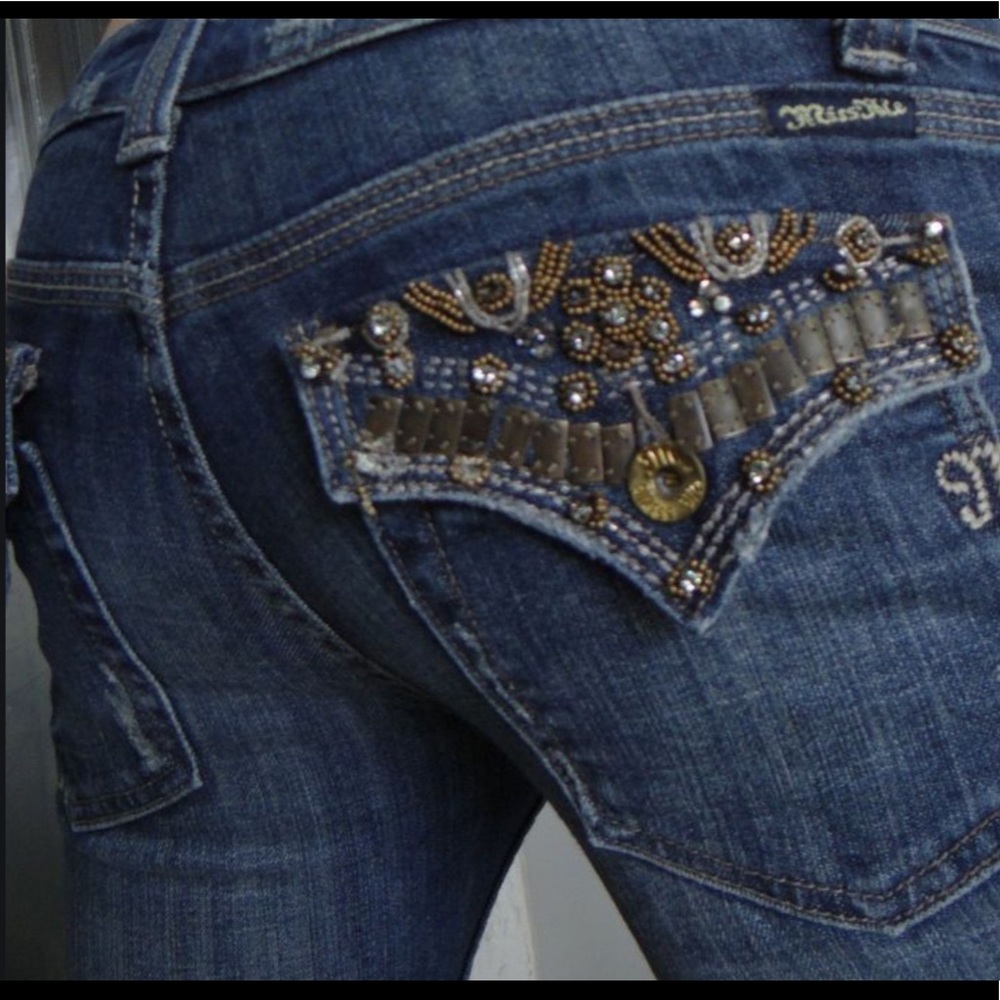 Miss Me Sz 25 JP4656-2 Boot Double Button Closure